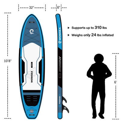 Planche à pagaie Poseidon P2 10'8"/329cm